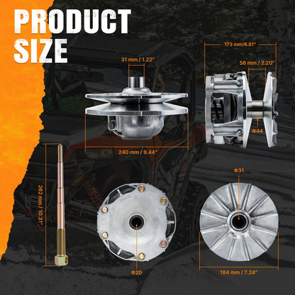 EBS Tied Secondary Clutch for Polaris RZR XP 4 1000 (2016–2023)