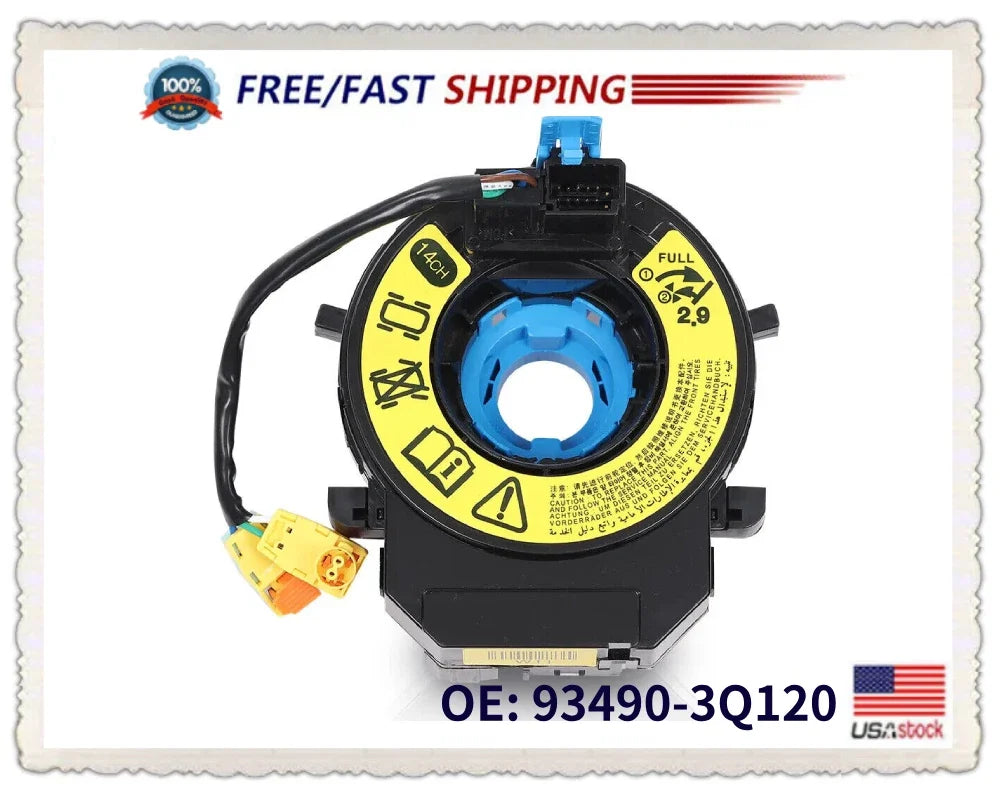 Clock Spring for Hyundai Elantra (2011–2013), Sonata (2009–2014) 93490-3Q120