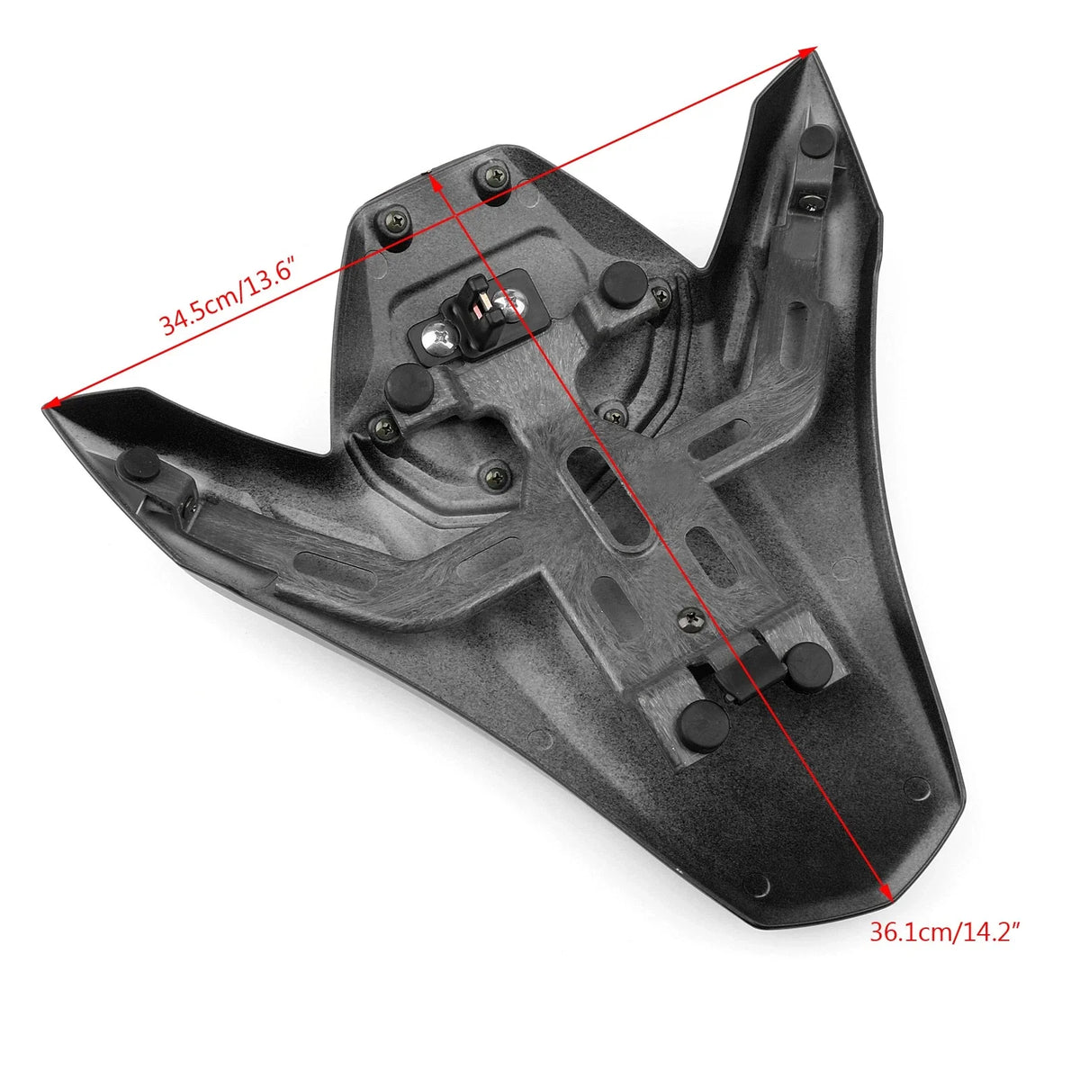 ABS Rear Seat Fairing Cover for Kawasaki Z900 Z ABS (2017–2024) Black