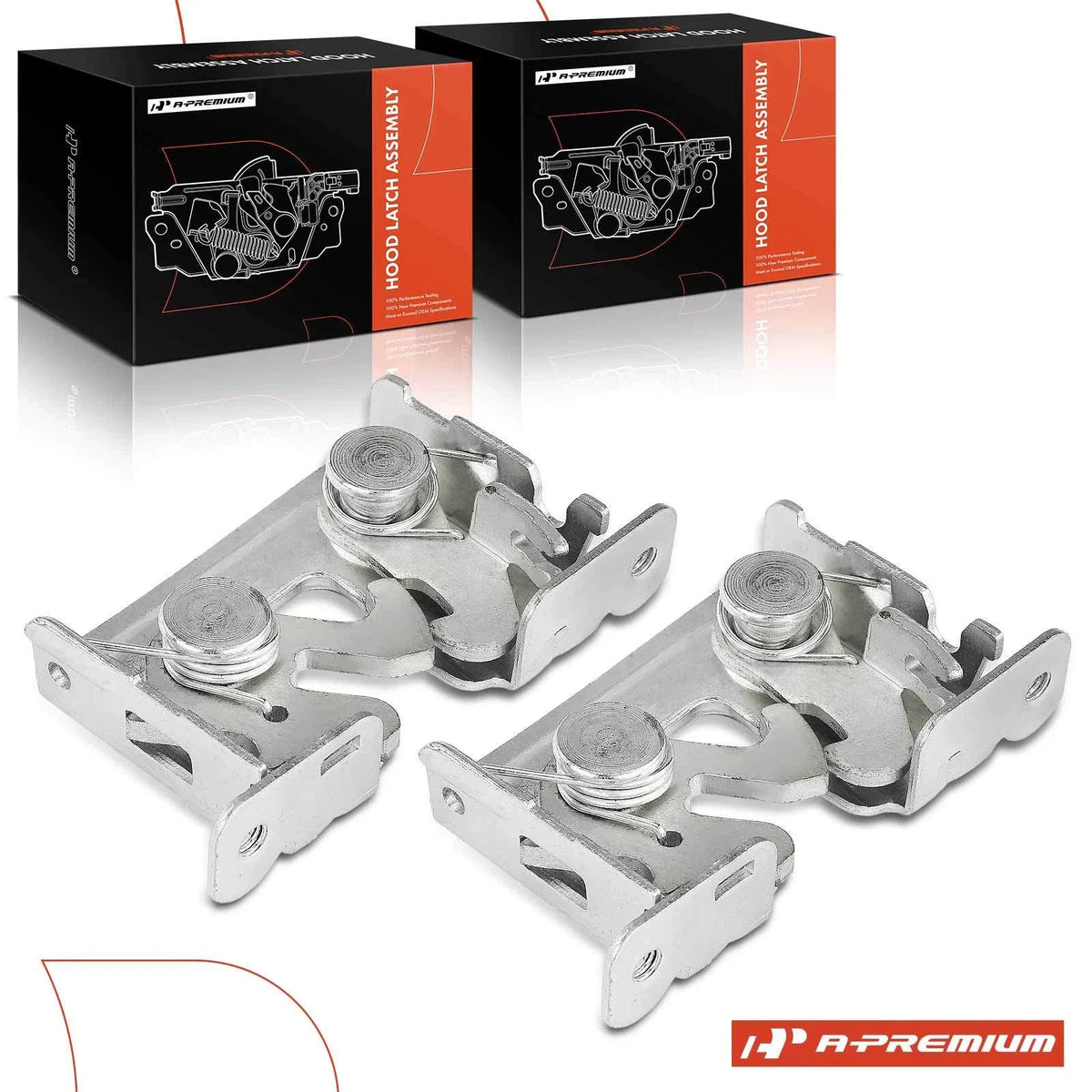 2X Front Hood Latch Lock for BMW 128i 325i 328i 330i 335i X3 (2008–2013)