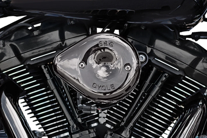 S&S Stealth Mini Teardrop Air Cleaner Kit for Harley Touring (2017–2023)