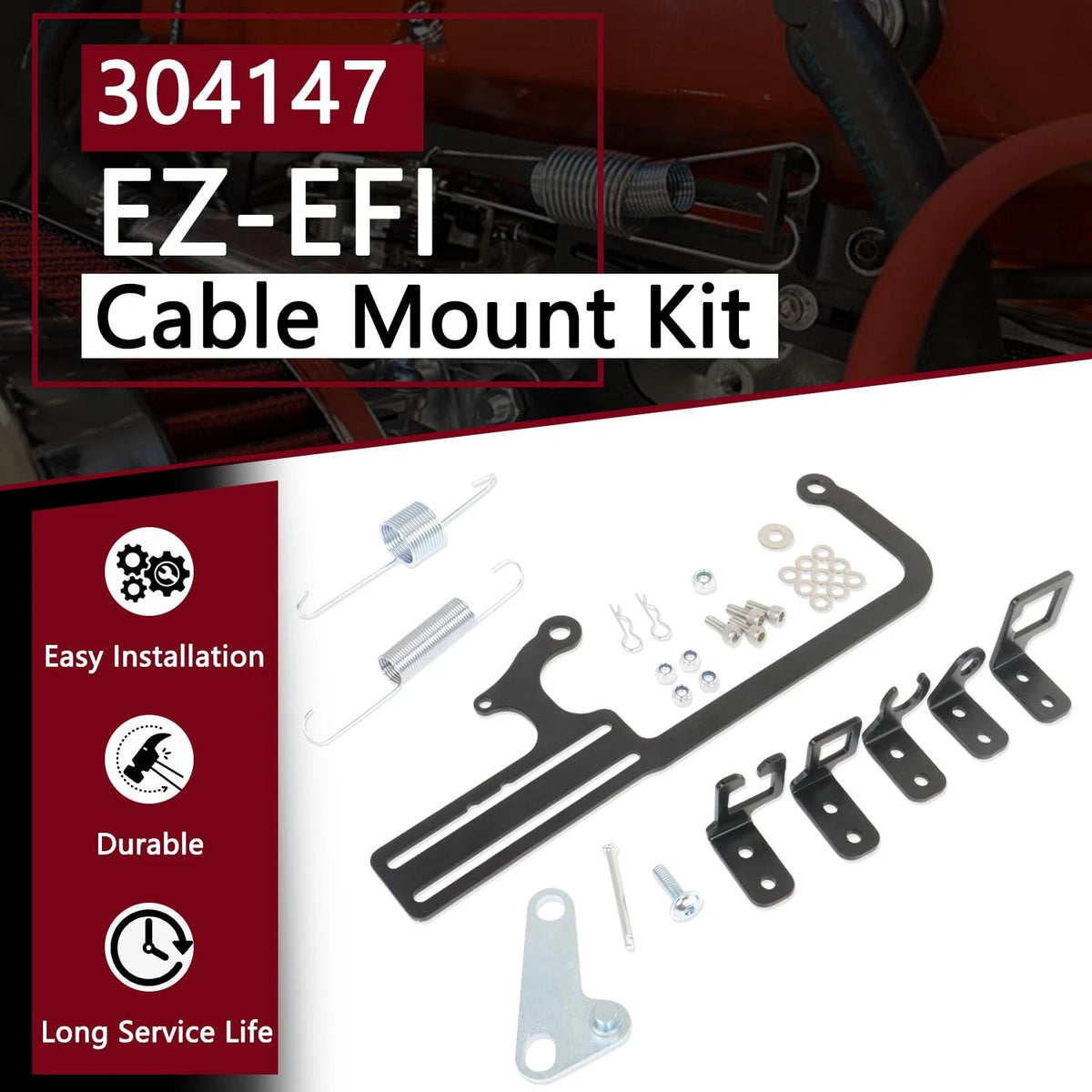 EZ-EFI Cable Mount Kit Carburetor Bracket for TXRXIZ