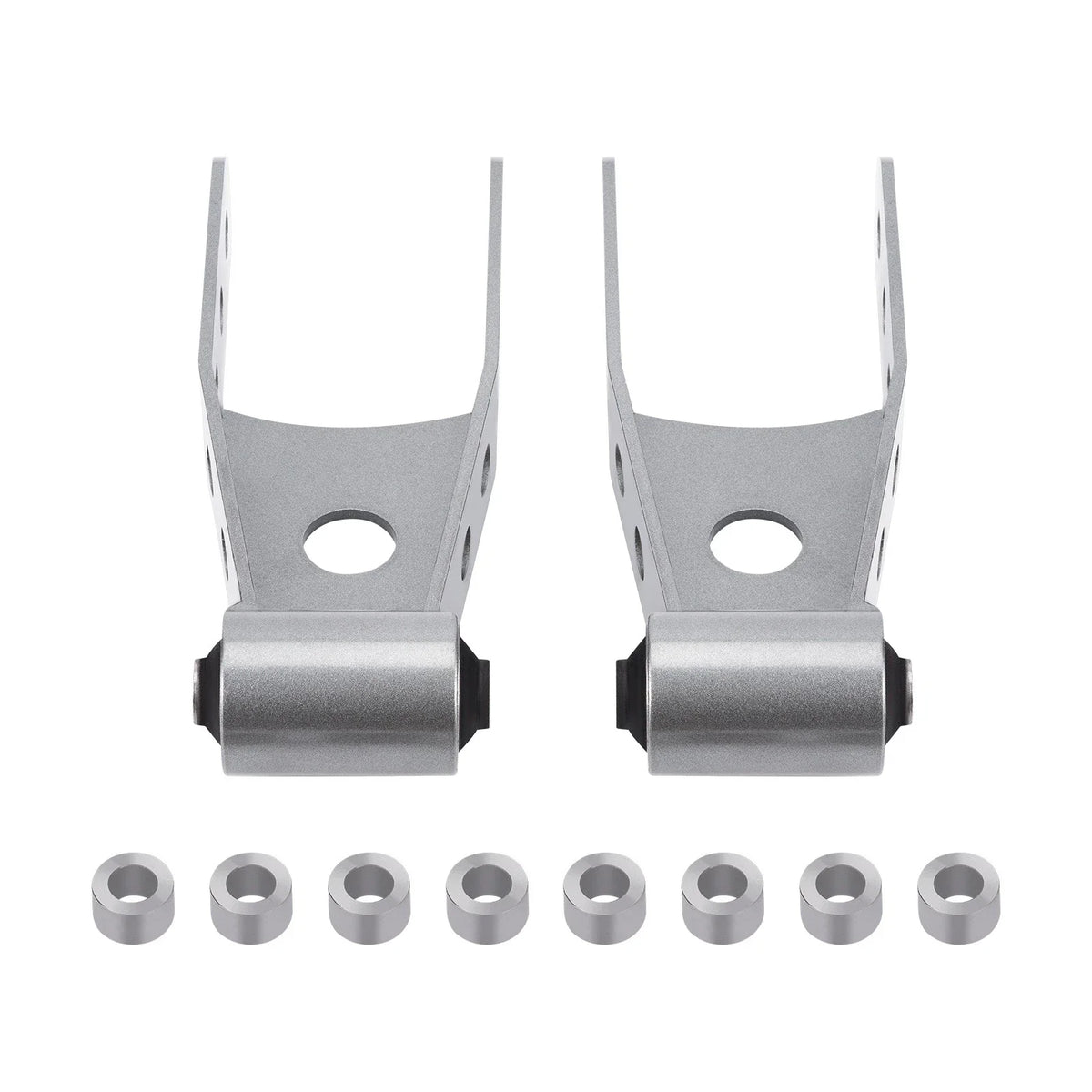 2"–3" Rear Lowering Drop Kit Shackles for Chevy Silverado 1500 (2007–2018)