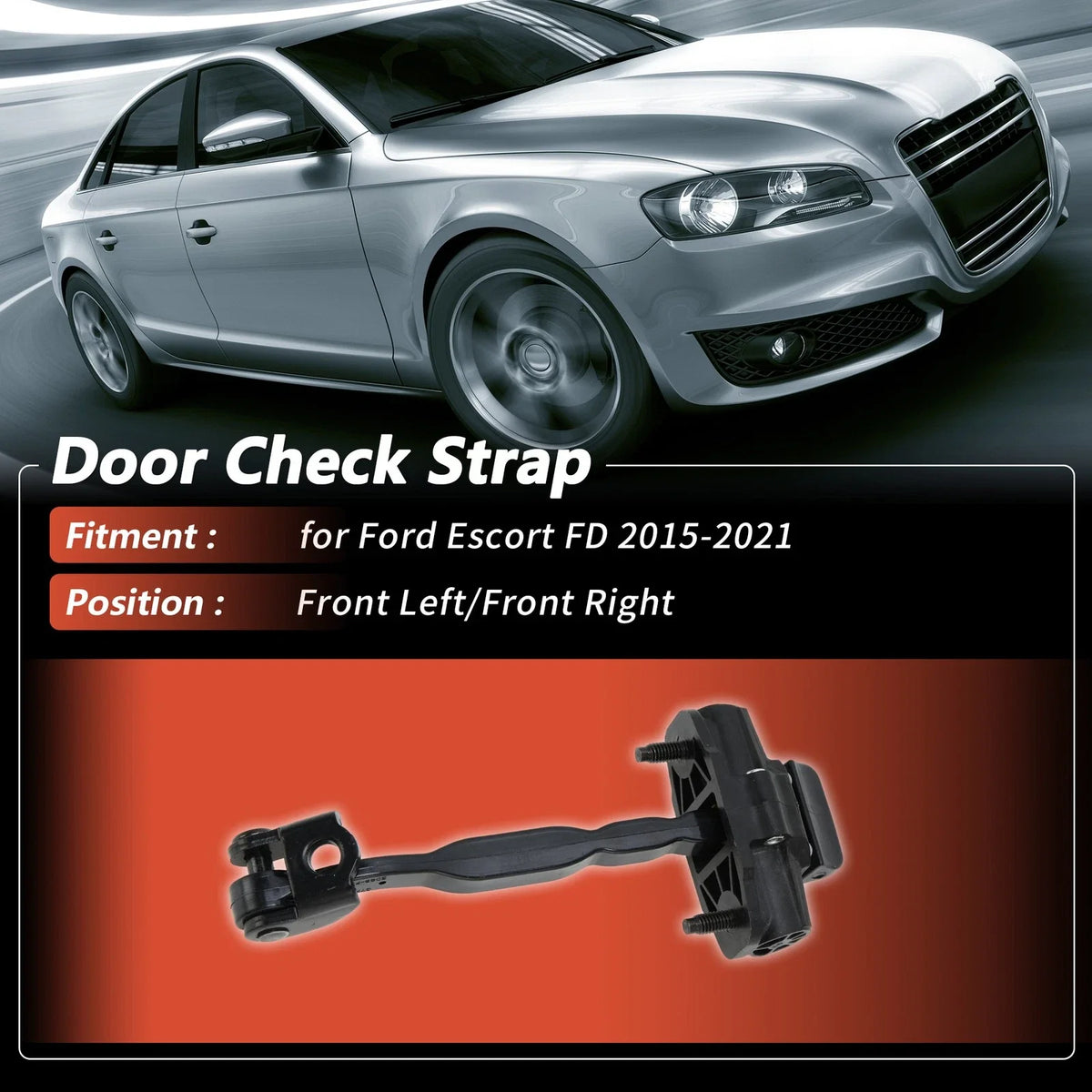 Right Door Check Strap for Ford Escort (2015–2021) No.ED8BF23500AB