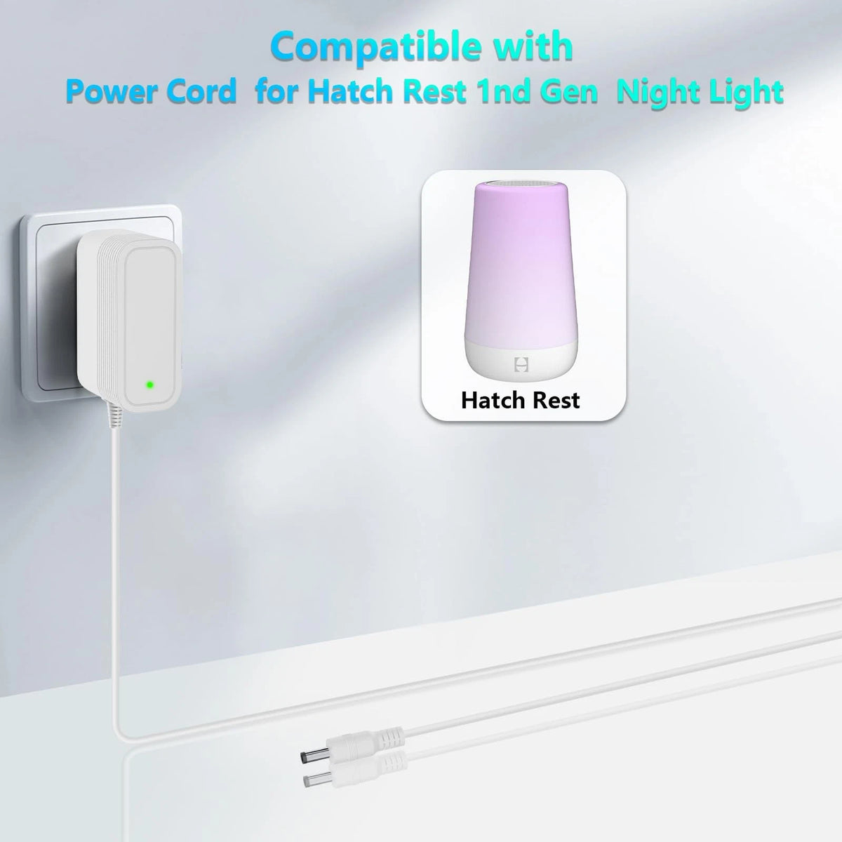 5V Power Cord for Hatch Rest Baby Sound Machine