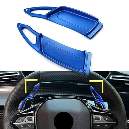Aluminum Paddle Shifter for Peugeot 3008 5008 GT (2017–2022) Blue