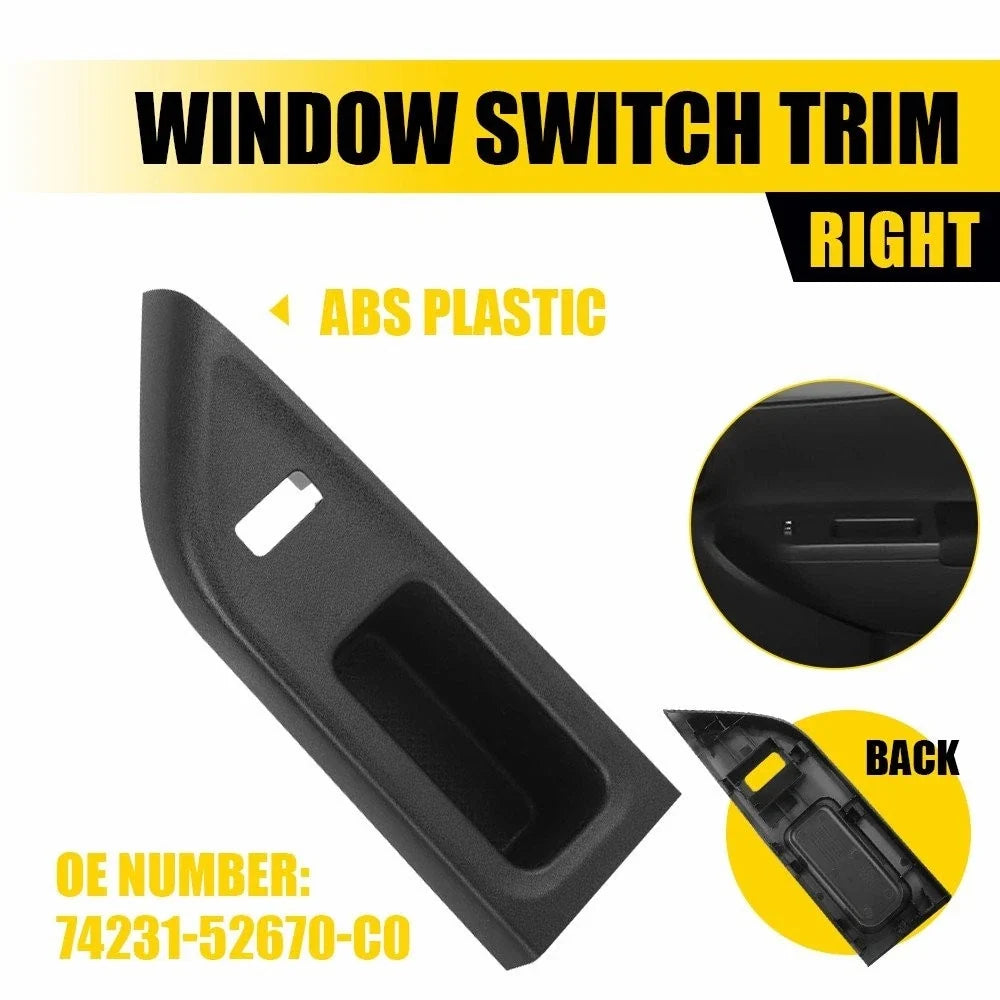 Window Switch Trim Bezel Cover RH for Toyota Yaris (2012–2015) EPY