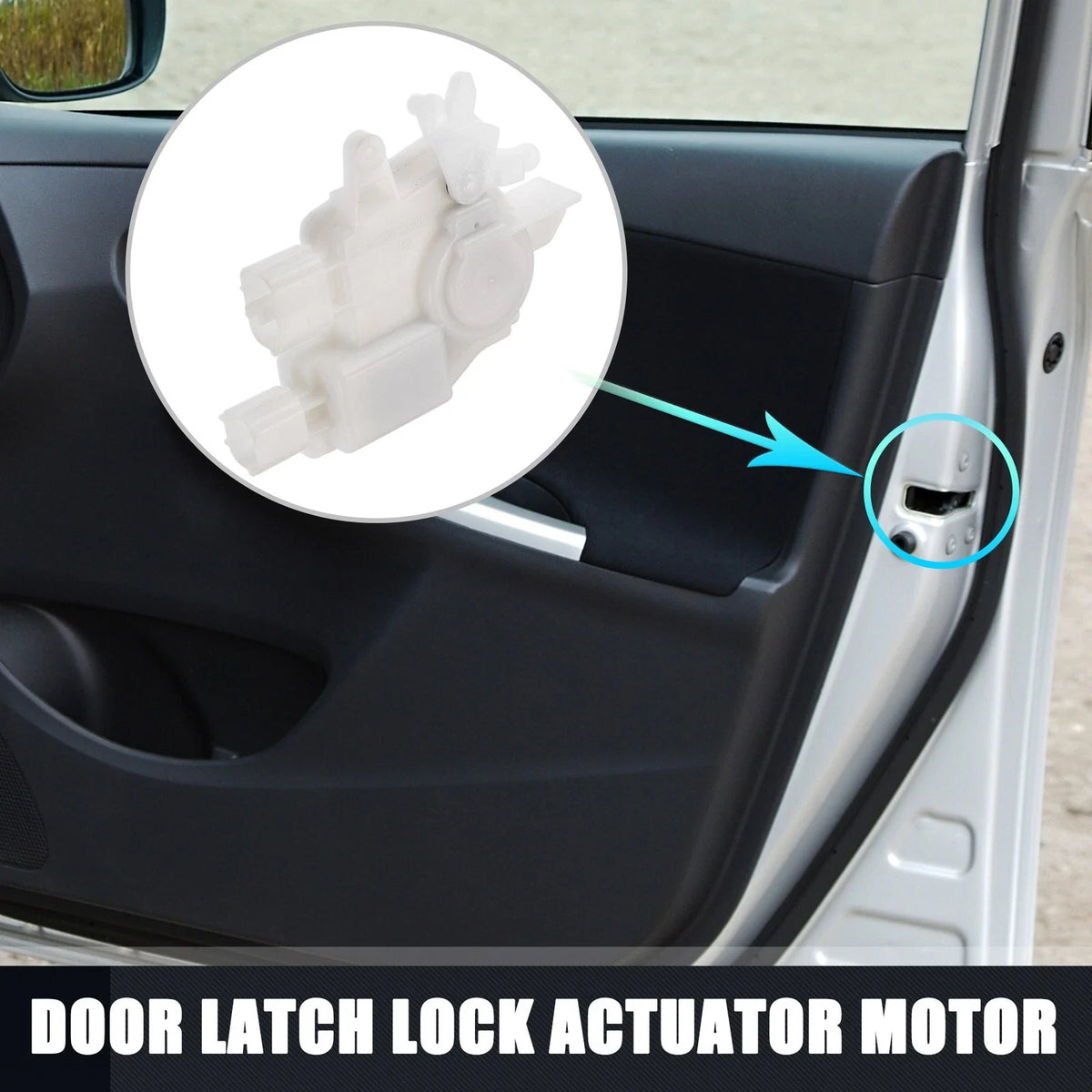 Front Right Door Latch Lock Actuator Motor for Nissan Frontier (2005–2023) No. 80500EA000
