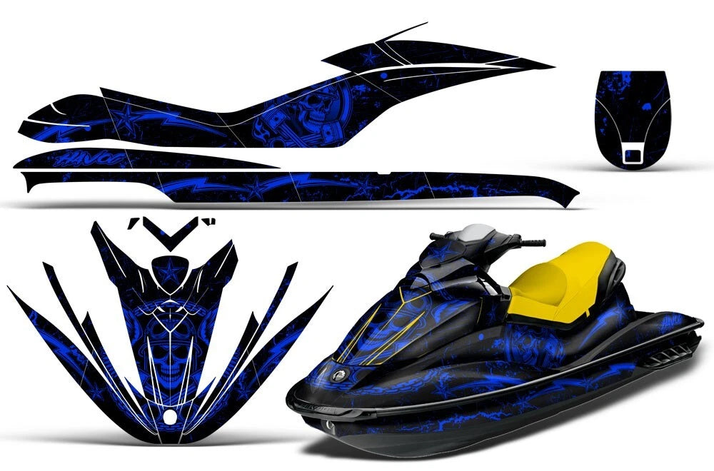 Graphics Kit Decal Wrap for SeaDoo GTI Jet Ski (2006–2010)