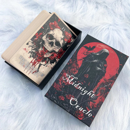 Midnight Oracle Cards for Gothic Dark Fantasy (50 Cards)