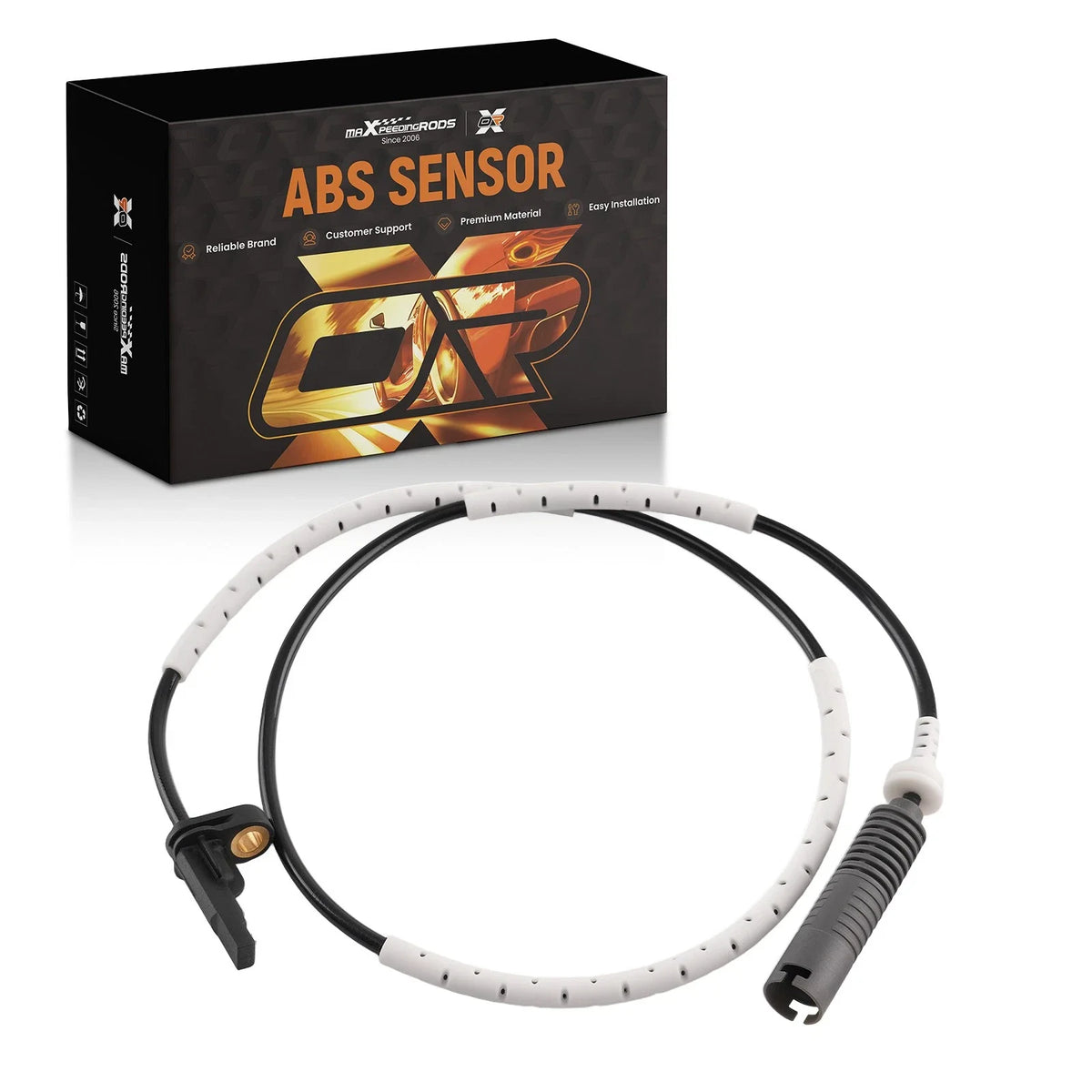 ABS Wheel Speed Sensor Left Rear for BMW 135i 335i 335is M3 (2008–2013) 34526870077