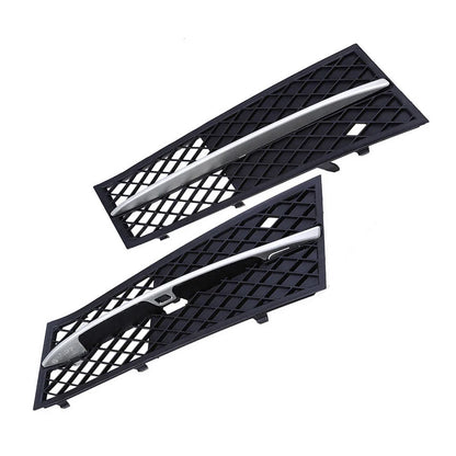Pair Front Lower Bumper Grille Fairing for BMW 5 Series F10 F11 (2010–2013)