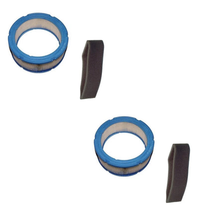 2X Air Filters & 2X Pre-Filters for Briggs and Stratton (290000, 294000)