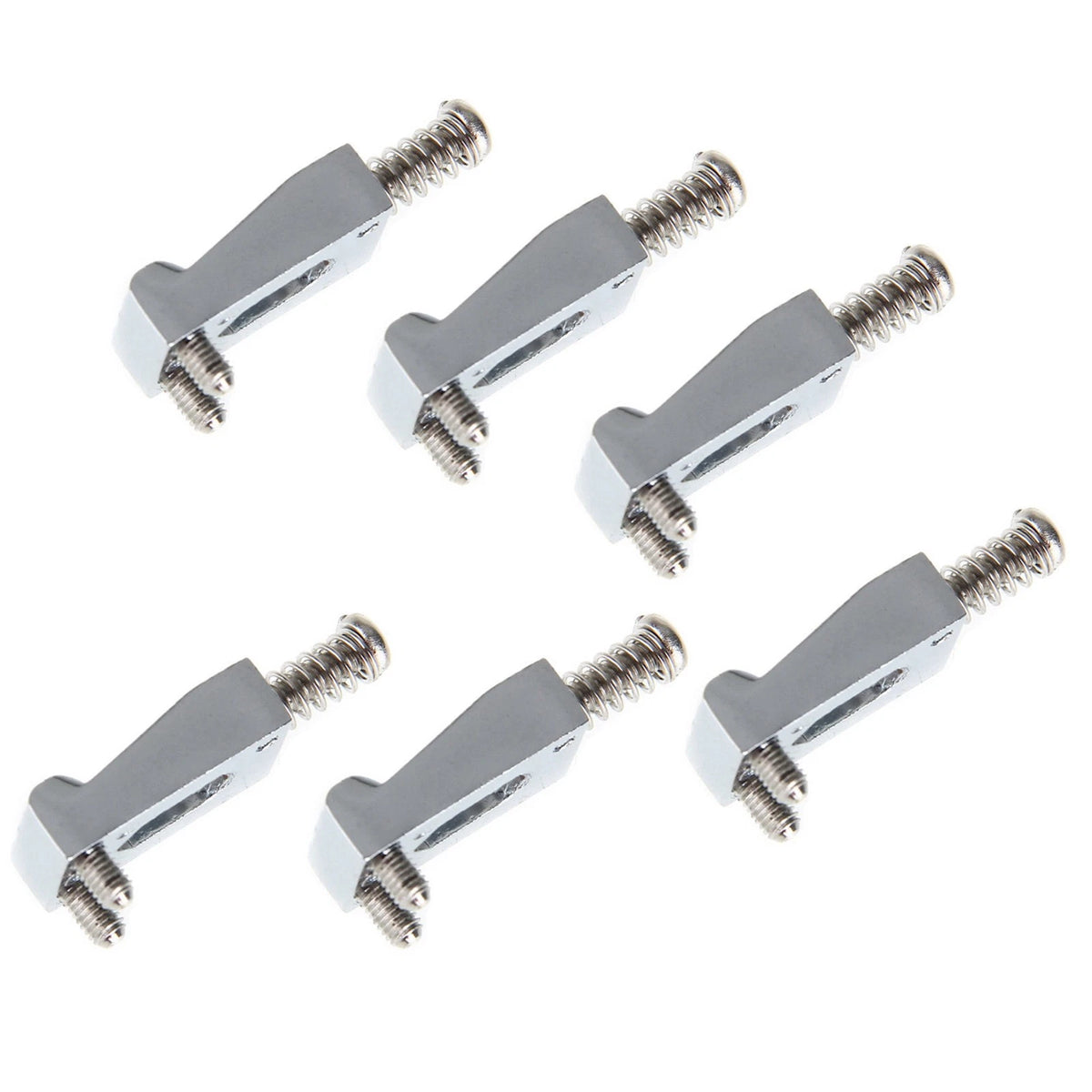 6-Pack Tremolo Bridge Saddles for Electric Guitar Strat