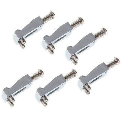 6-Pack Tremolo Bridge Saddles for Electric Guitar Strat