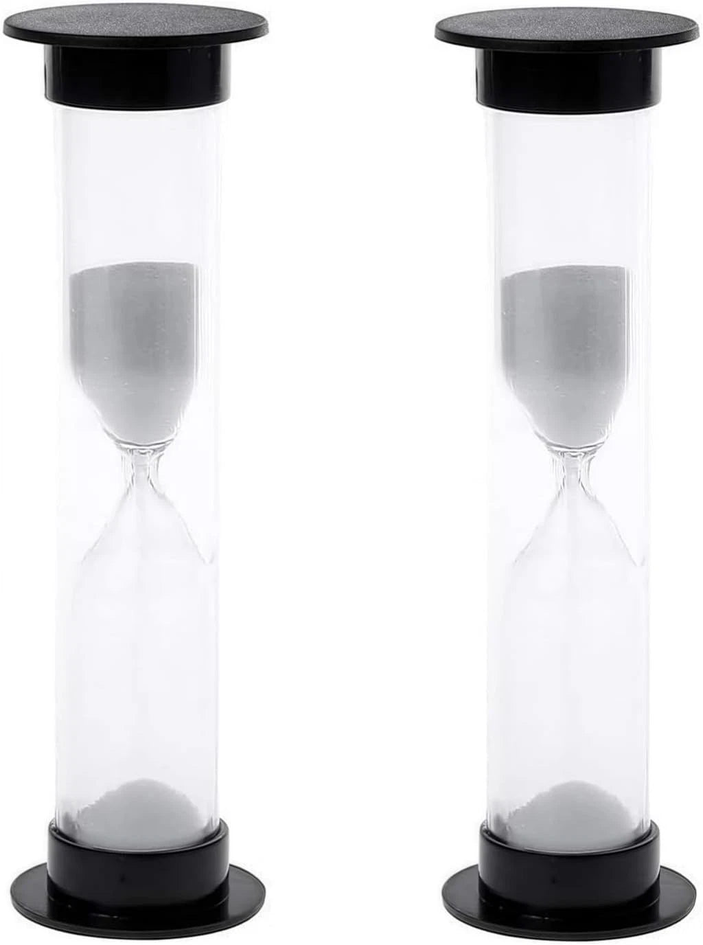 2Pcs Mini Hourglass Sand Timer - 1 Minute (60 Seconds) Sandglass