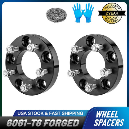 2X 1" Wheel Spacers 5x5" 5x127 mm for Chevy C10 Pickup (1973–1987)