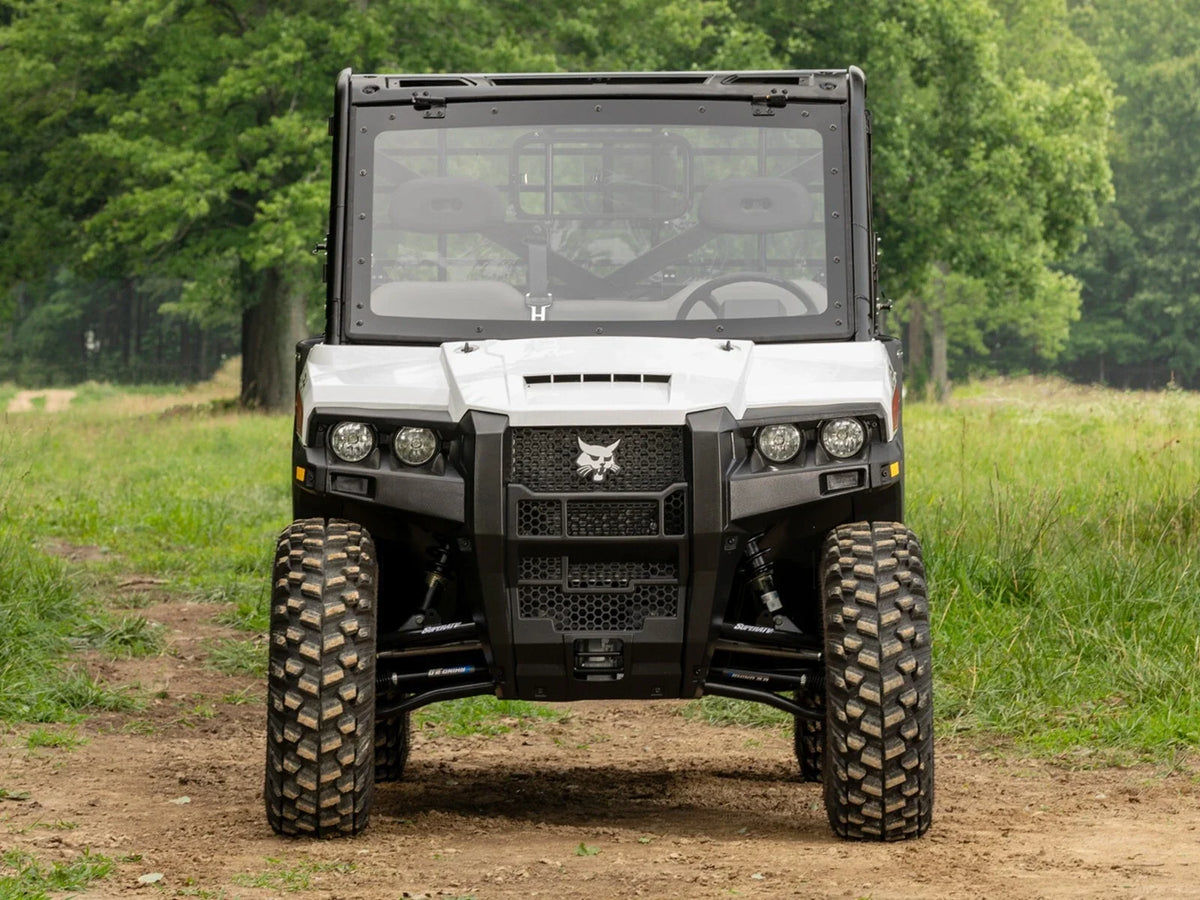SuperATV Maxdrive Power Flip Windshield for Bobcat UV34/UV34XL (2019–2023)