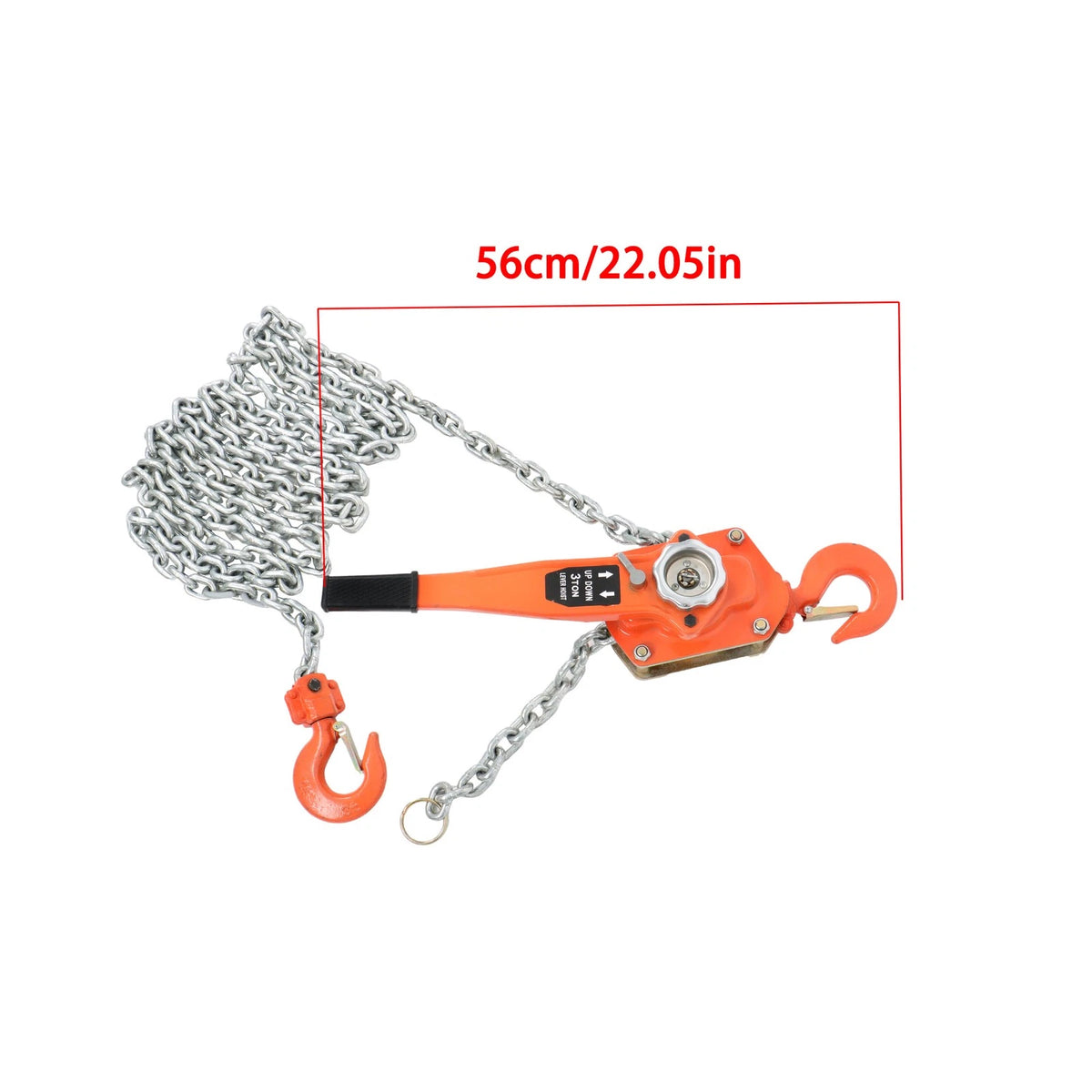 Lever Block Chain Hoist 6600lb Capacity 20ft Lifter
