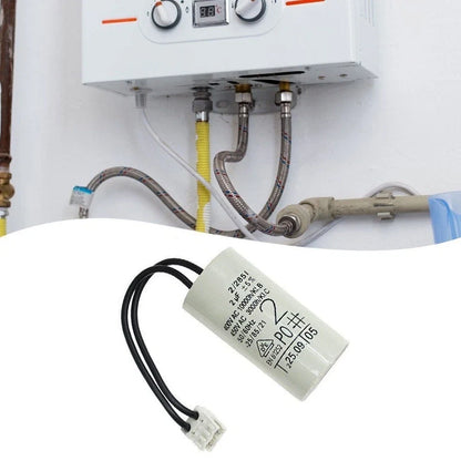2X 2uF Motor Run Capacitor for Residential Heating Water Pump