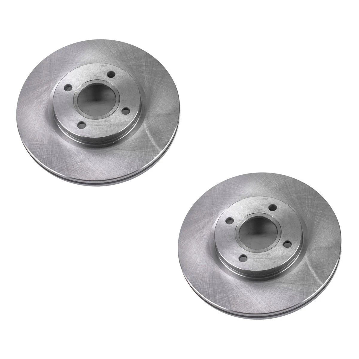 Set of 2 Powerstop Brake Discs Front for Ford Fiesta (2014–2019) SET-P15AR85167-2