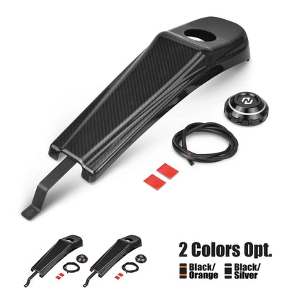 Tank Cap with Carbon Fiber Dash Insert Panel Kit for Harley Road Glide ST (2022–2023)