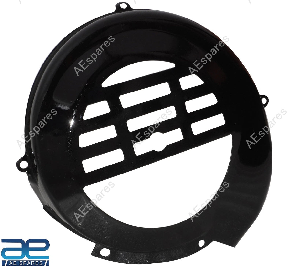 Fan Cover Steel Black for Vespa PK 50 125 (1978–1990)