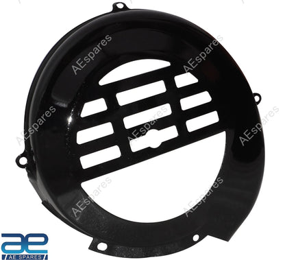 Fan Cover Steel Black for Vespa PK 50 125 (1978–1990)