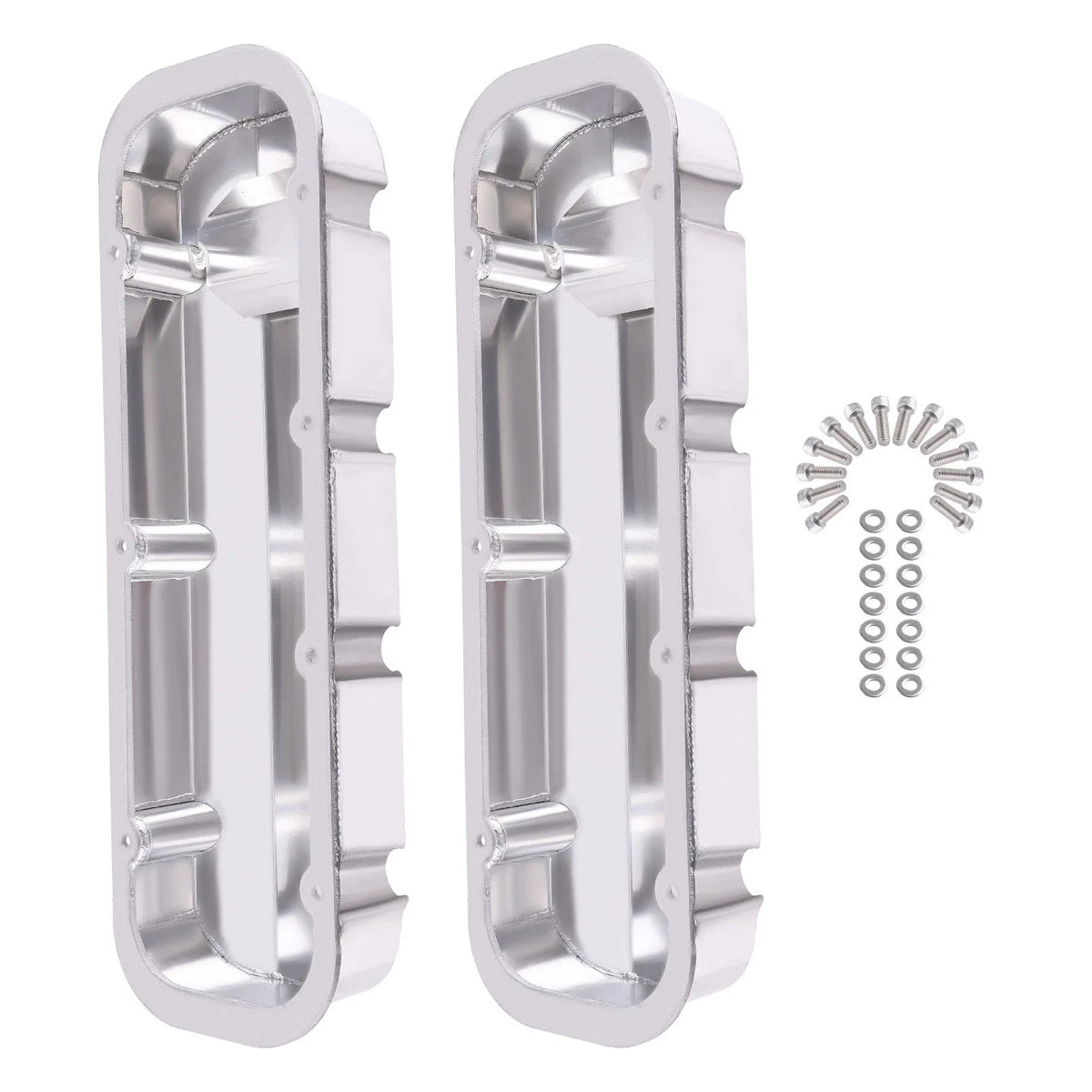 Tall Aluminum Valve Covers for Big Block Chevy 396 (1965–1976)