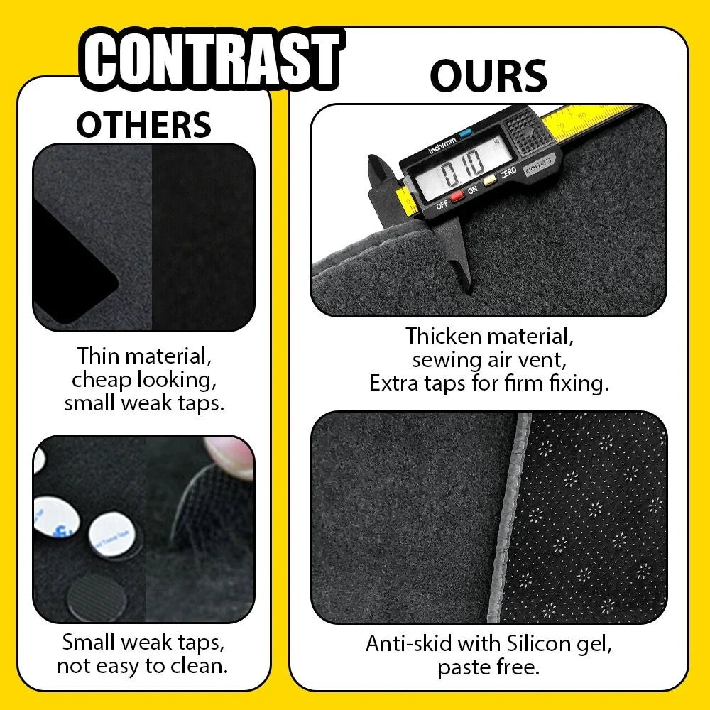 Dash Cover Mat for Toyota Sienna (2004–2010) EXV
