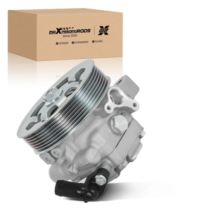 Power Steering Pump w/ Pulley for Acura RSX TSX Honda Accord L4 2.4L (2002–2006)