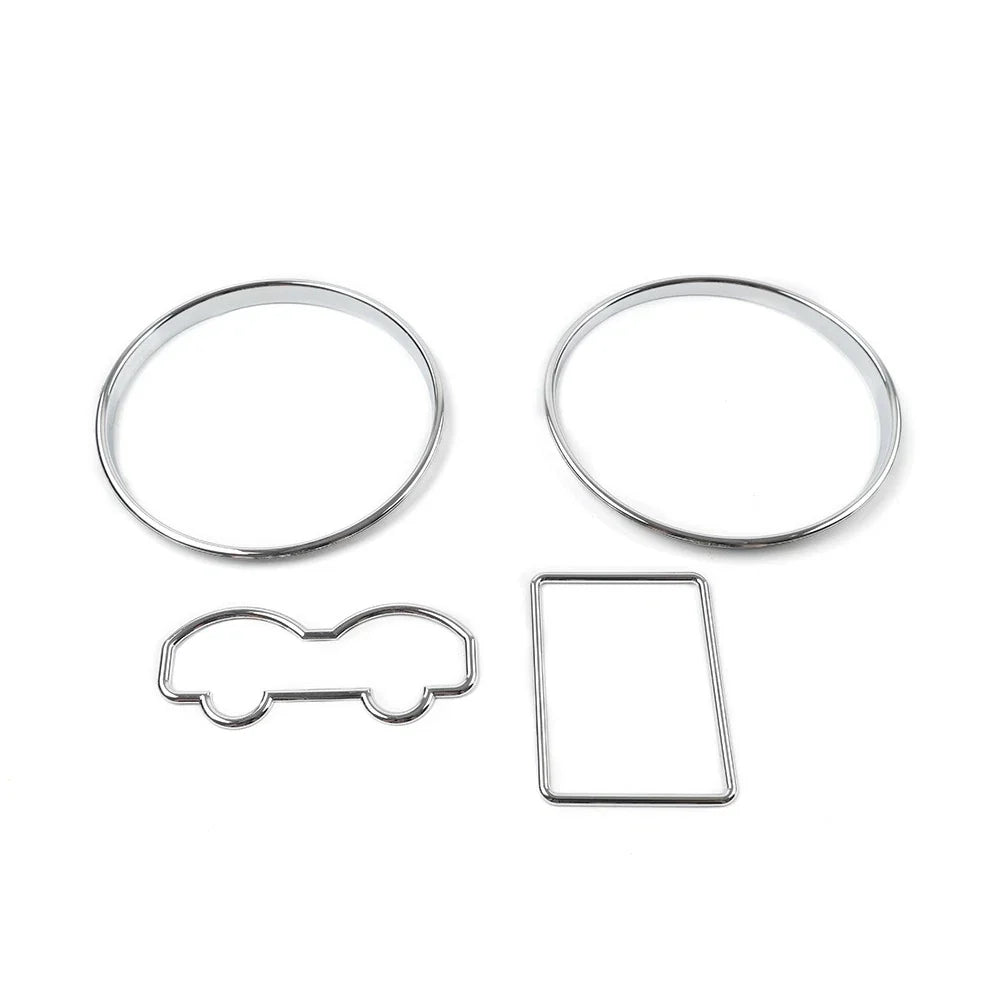 Speedometer Gauge Dial Rings Trim for VW Golf MK4, Passat B5, T4, Jetta 4, Bora