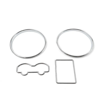 Speedometer Gauge Dial Rings Trim for VW Golf MK4, Passat B5, T4, Jetta 4, Bora