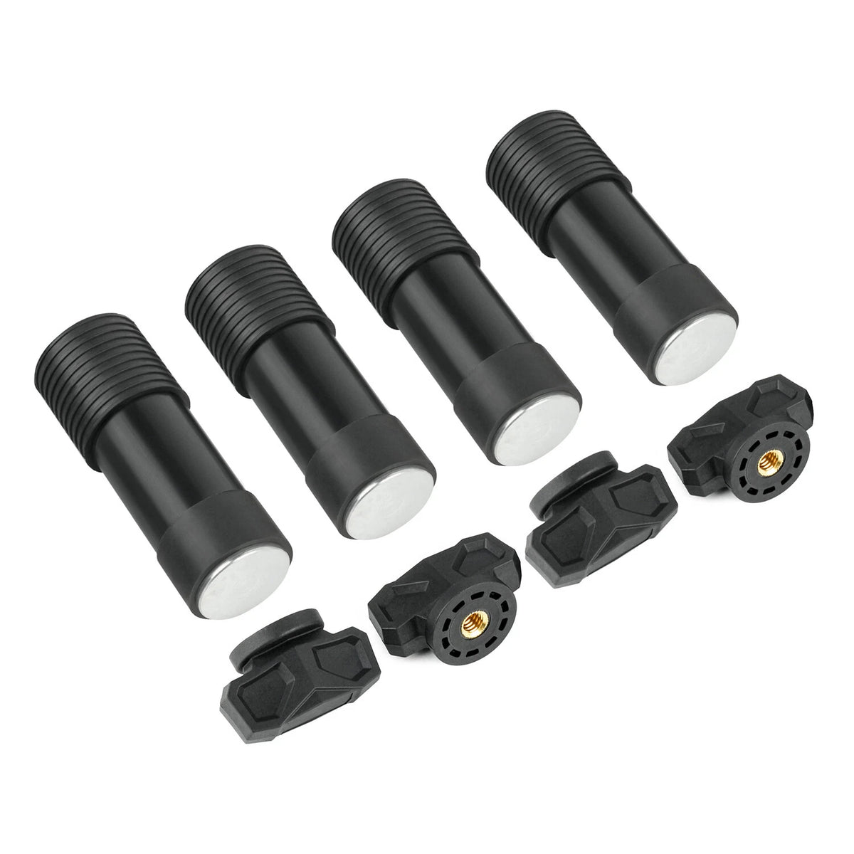 4Pcs Plunger Anchor Mounting Kit for Polaris Ranger General (Lock & Ride)