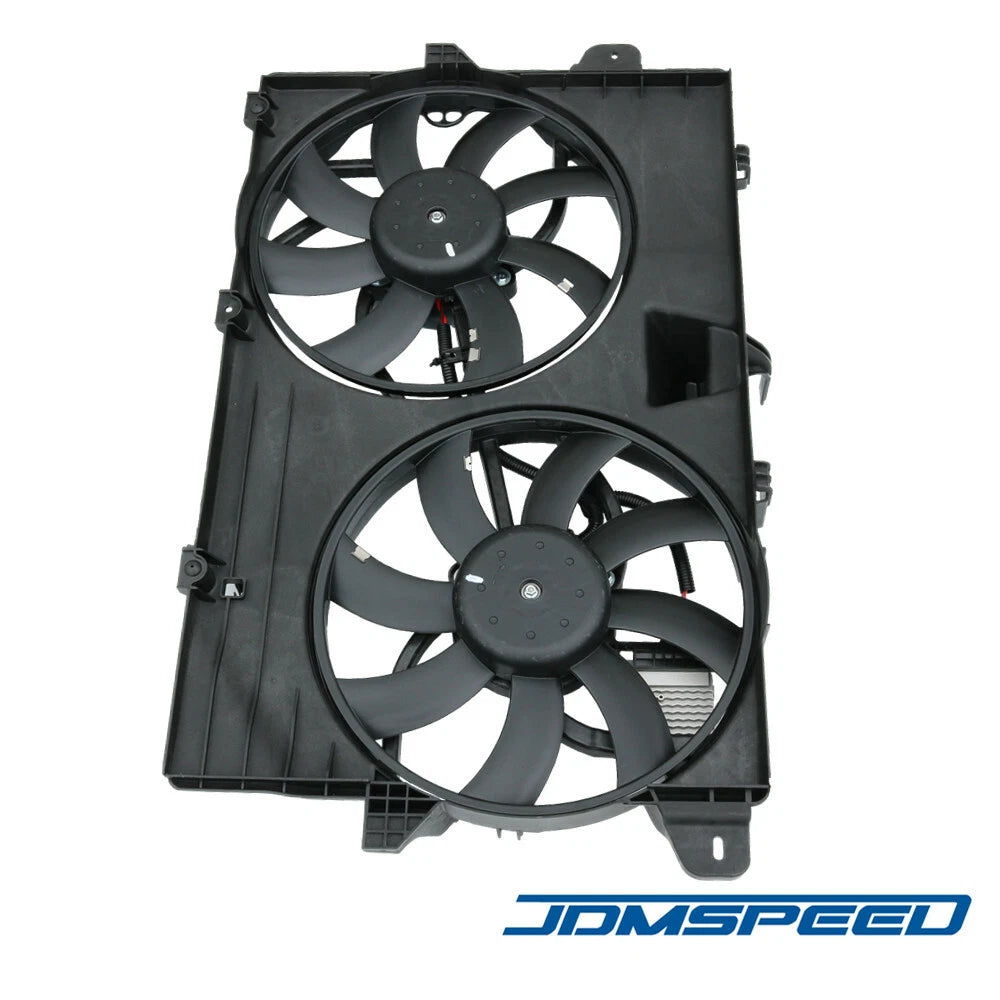 Dual Radiator Condenser Cooling Fan Assembly for Ford Edge Lincoln MKX (2007–2014) - FO3115177, 7T4Z8C607A