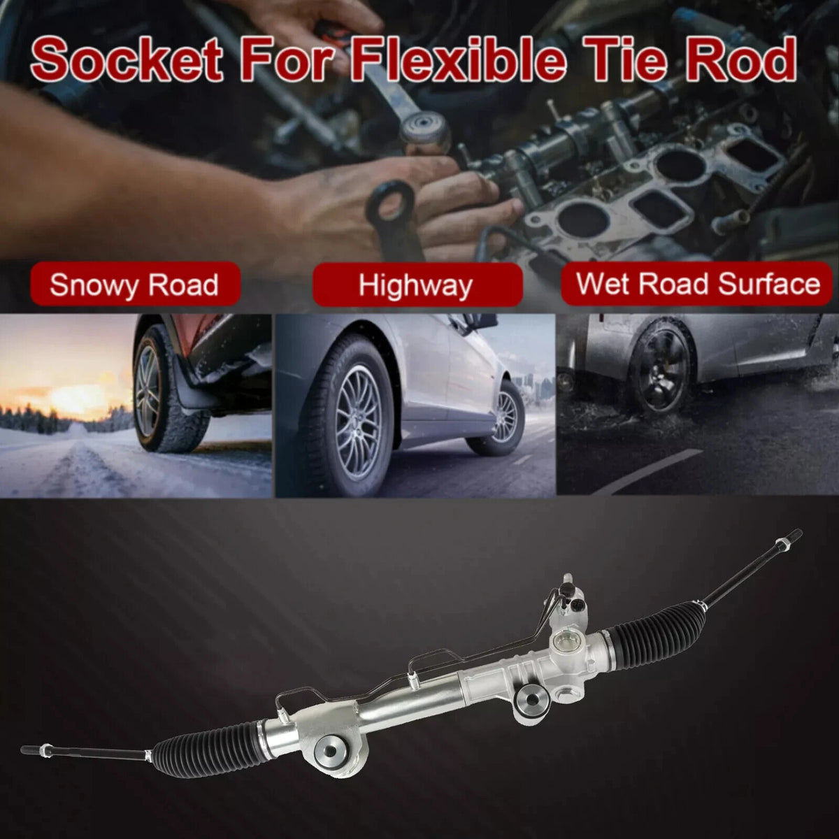 Power Steering Rack And Pinion 22-382 for Dodge RAM 1500 (2006–2012)