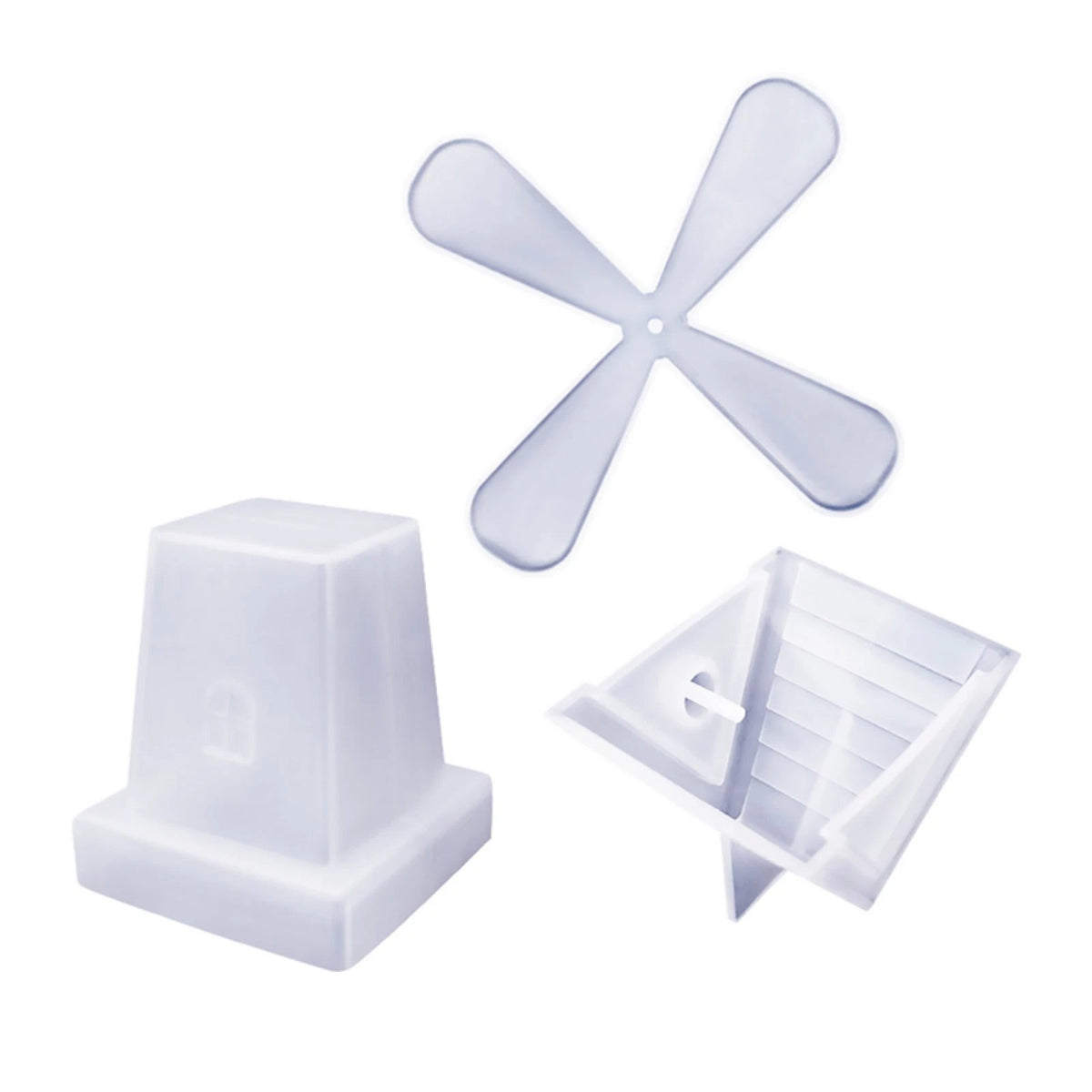 Rotary Windmill Silicone Mould for DIY Candle Soap Resin Casting