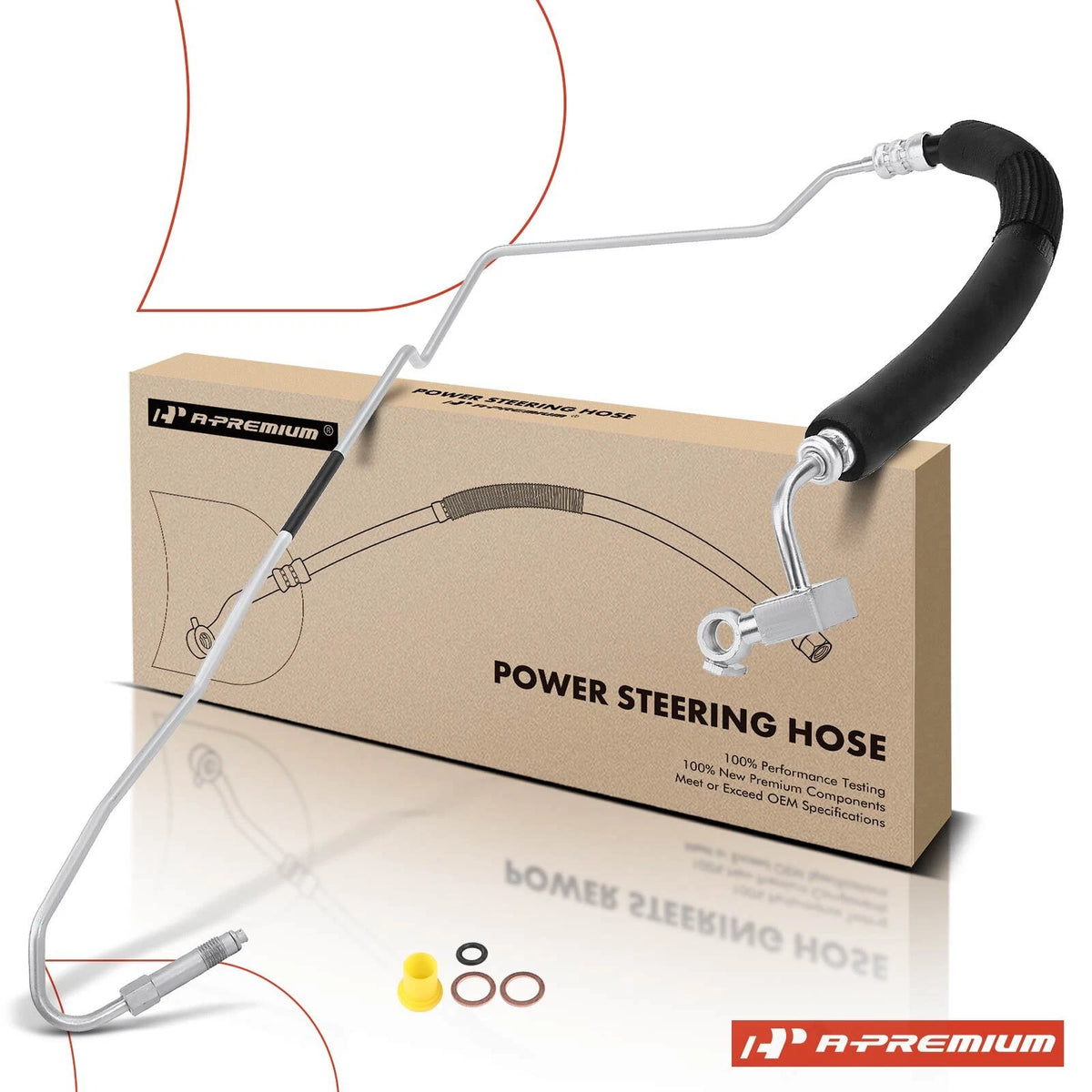 Power Steering Pressure Line Hose Assembly for Nissan 350Z (2007–2009) 49720EV00A, 3404773