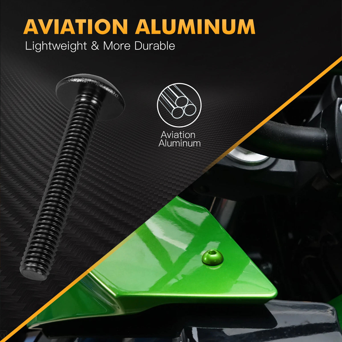 CNC Fairing Bolt Kit for Honda Yamaha Suzuki BMW (2010–2023)