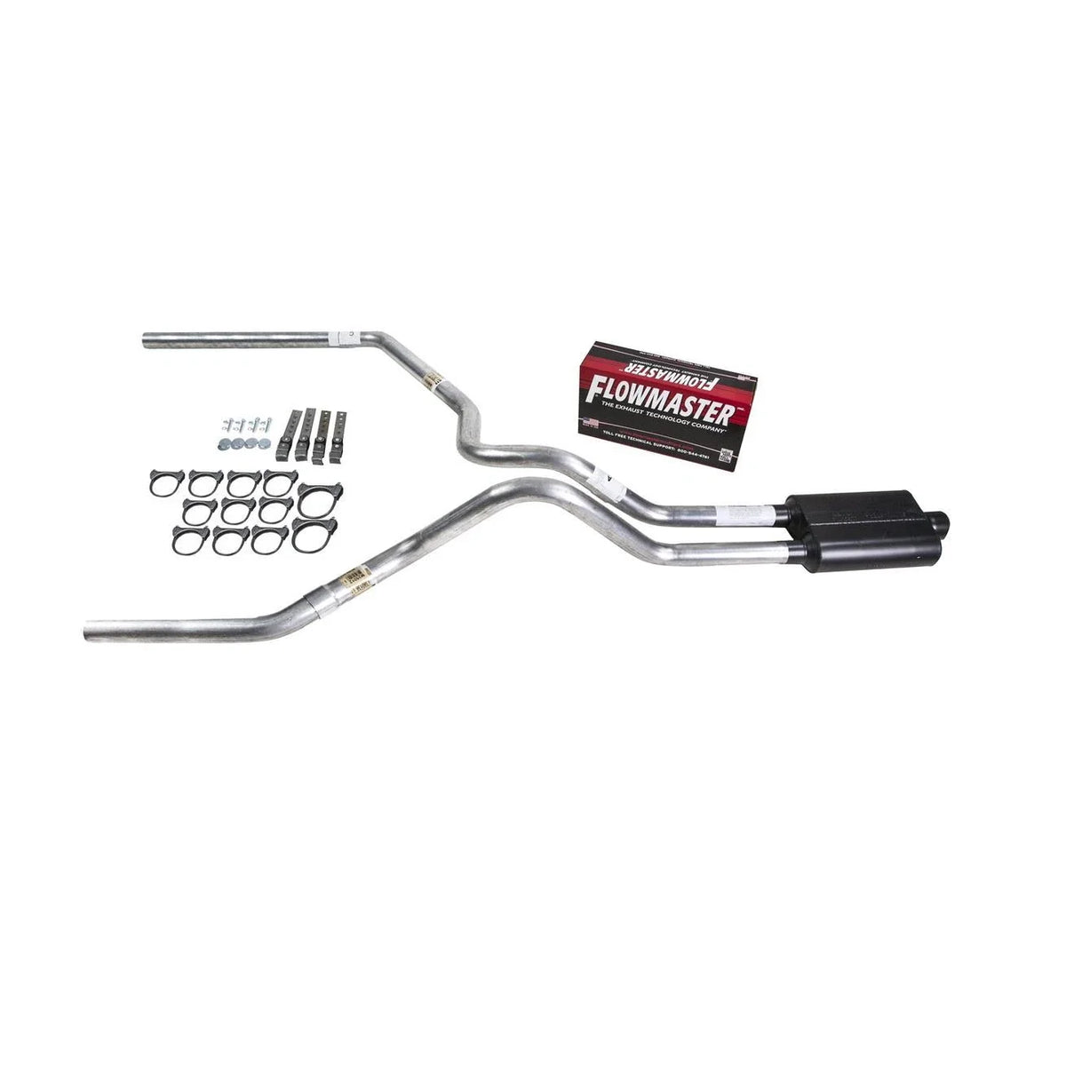 Dual Exhaust Pipe for F150 (2007–2013) - 2.5" Flowmaster Super 44