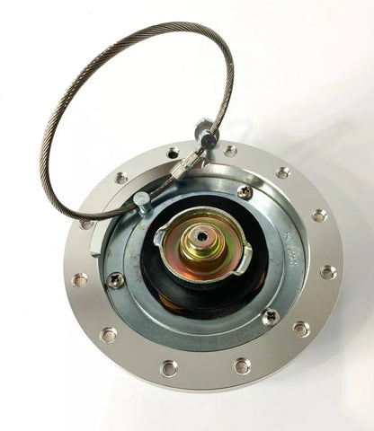 Billet Gas Cap with GT Emblem Replacement for 1964–1973 Ford Mustang
