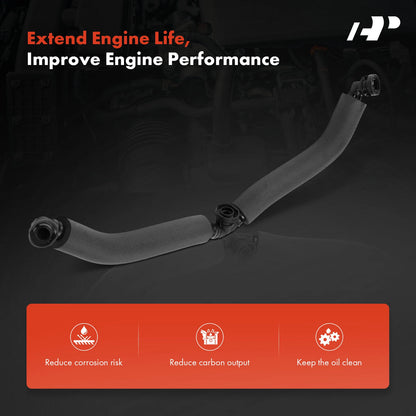 Positive Crankcase Ventilation Hose for BMW E70 X5 E60 550i E65 750i (2007–2013) - 11617540610, EMH26311617540610, 7540610, V202598