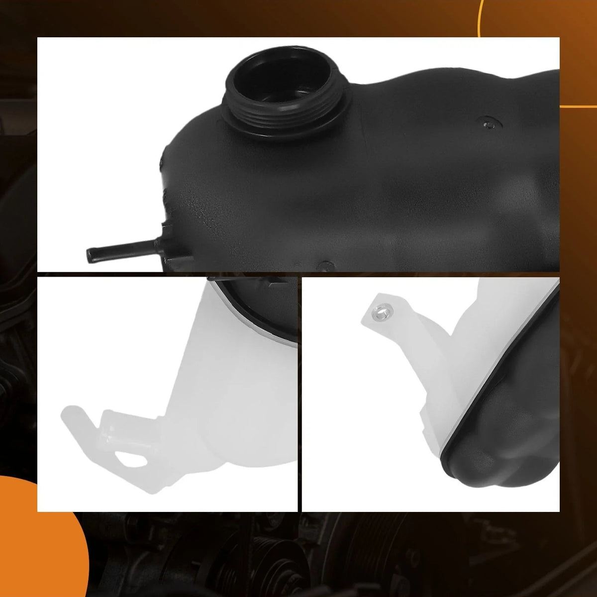 Coolant Overflow Tank for Chevrolet Silverado 1500 2500 HD 3500 HD (2007–2019)