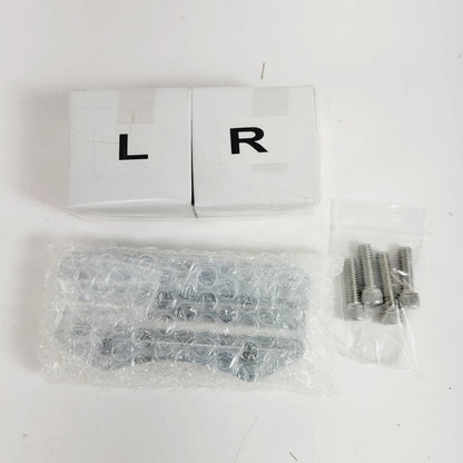 Chrome 1.5" Fat Risers w/Top Clamp for Harley-Davidson (405179)