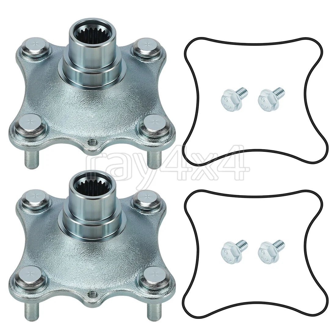 2X Front Wheel Hubs for Honda TRX400FW TRX450FE/FM (1995–2004)