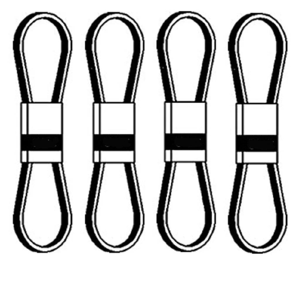 Drive Belt Set of 4 for John Deere 240 260 270 (ES10774)