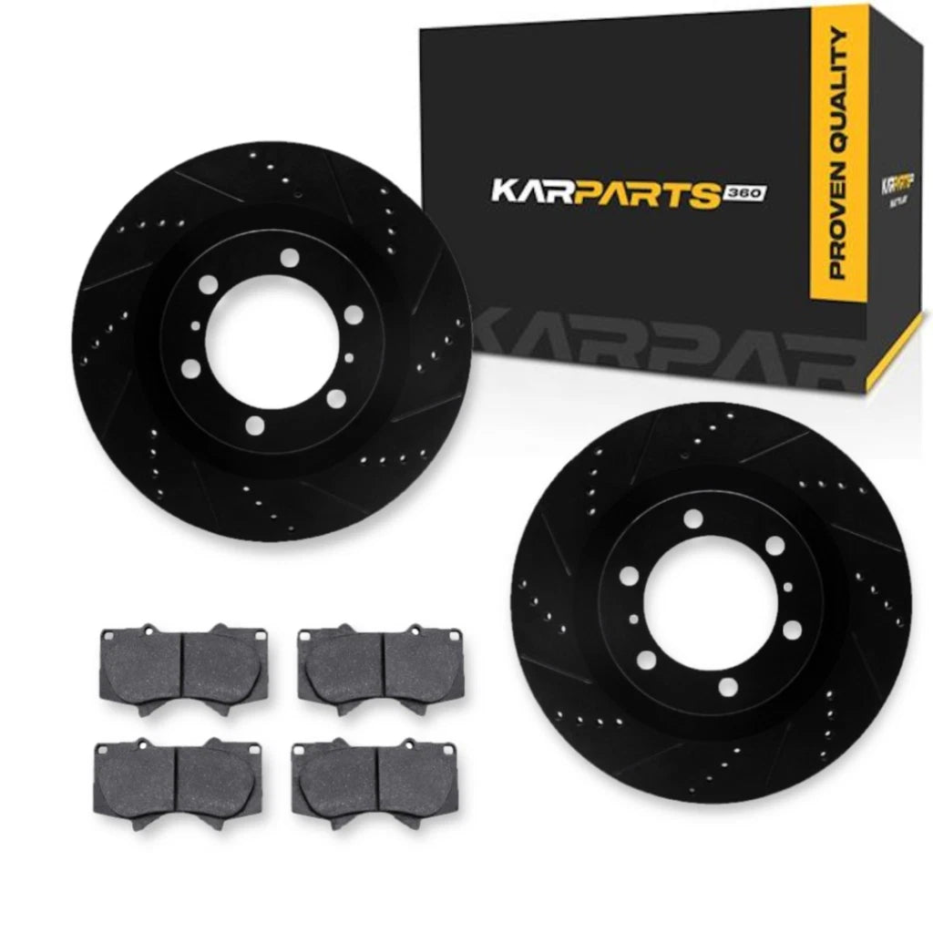 Brake Rotor Set for Toyota Land Cruiser (2010–2011) ALX-PAU-DF-8512-76148-CLA3