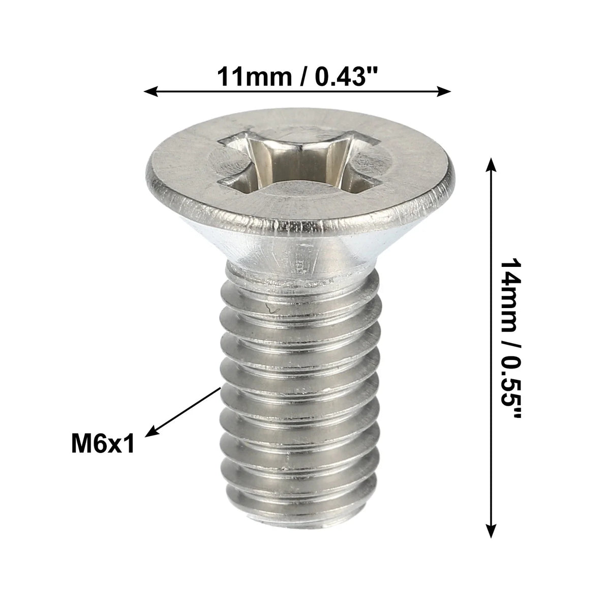 8pcs Brake Disc Rotor Screws Bolts Kit 93600-06014-0H for Honda Accord Civic 