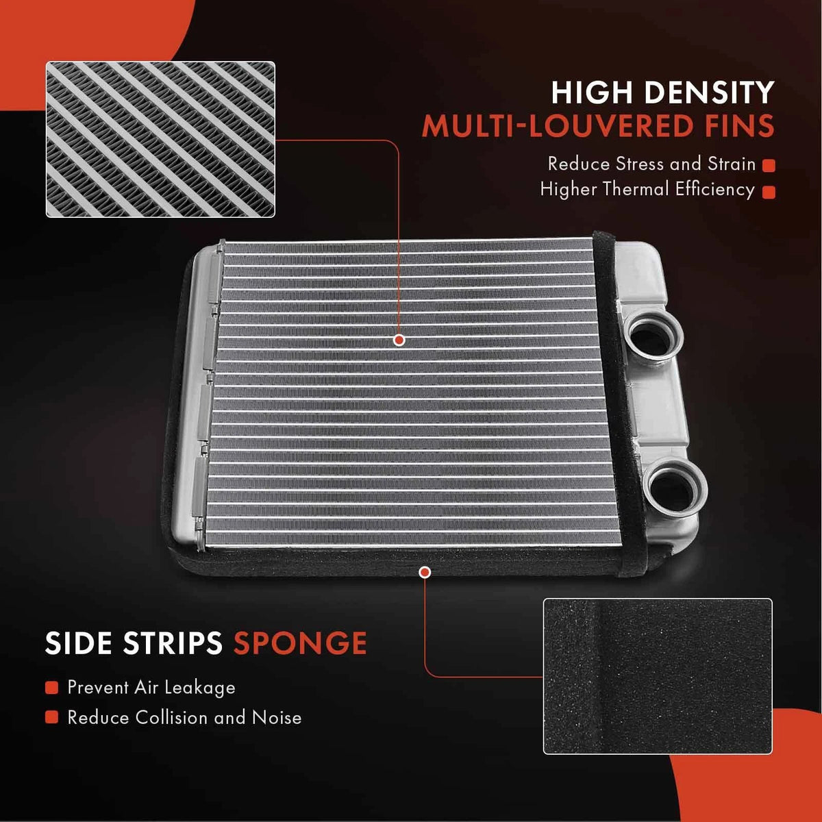 HVAC Heater Core for Dodge Grand Caravan Chrysler Town & Country (2006–2007)