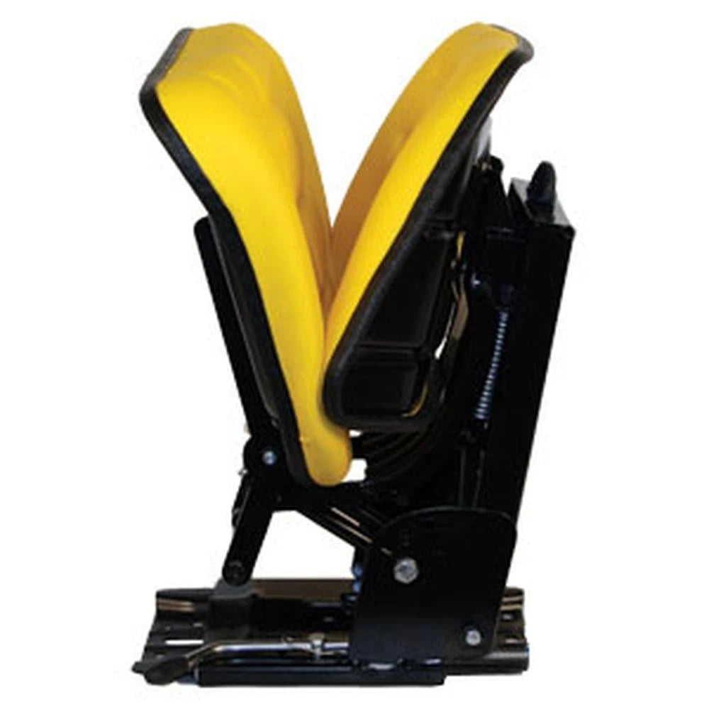 TF222YL Yellow Back Flip Up Seat for John Deere Tractors